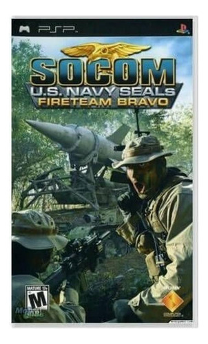 Jogo Game Socom U. S. Navy Seals Fireteam Bravo Psp