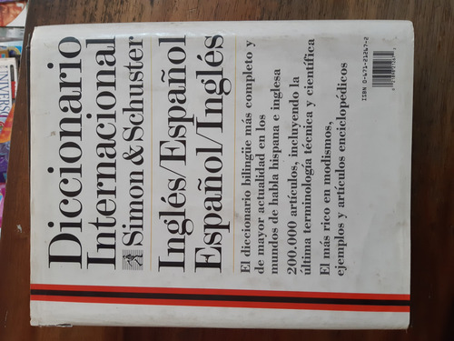 Diccionario Internacional Simón & Schuster Inles Español