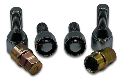 comprar Birlo De Seguridad 14x1.5 Mm Set 4 Birlos Y 2 Llaves Vw Seat