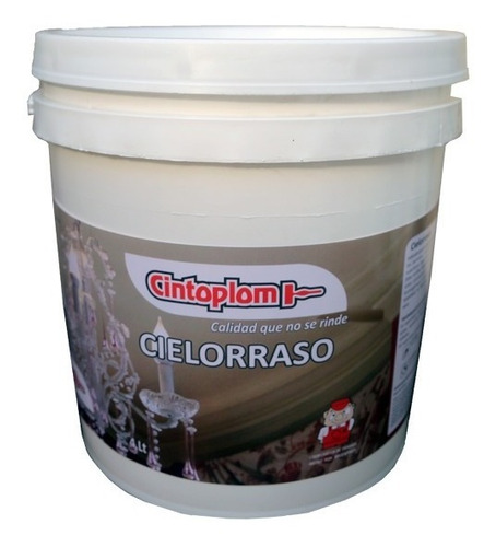 Latex Cielorraso Antihongo Anticondensan Cintoplom 20 Litros