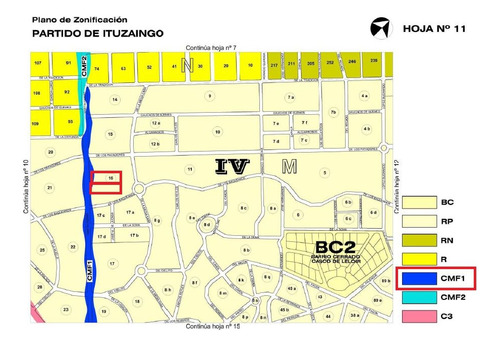 Excepcional Fracción 8550 M2 Sobre Av. Martín Fierro Parque