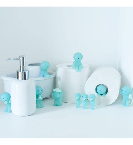 Set De Figuras En Miniatura Glow In The Dark Smiski Dreams: