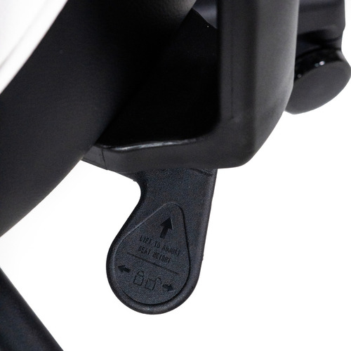 Silla Gamer Naceb X-one Na-09s4 3d Hasta 140kg Pistón Gas Color Blanco Material Del Tapizado Tela De Malla Negra