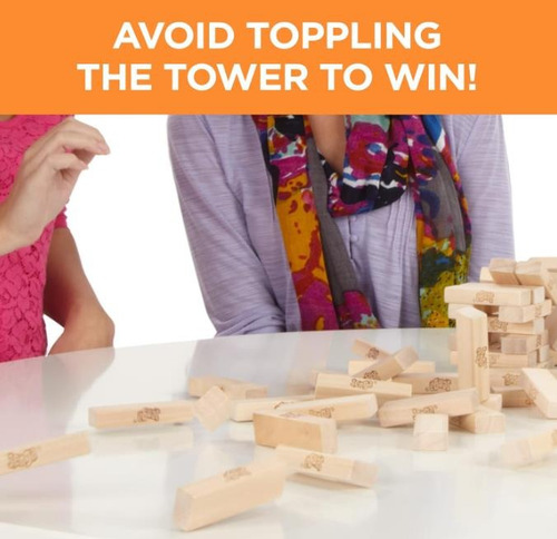 Conjunto Clássico De Blocos De Madeira Jenga