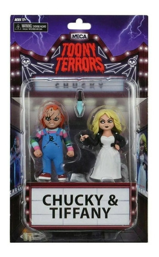 Neca Toony Terrors: Chucky Y Tiffany 2-pack 6 Pulgadas Figur