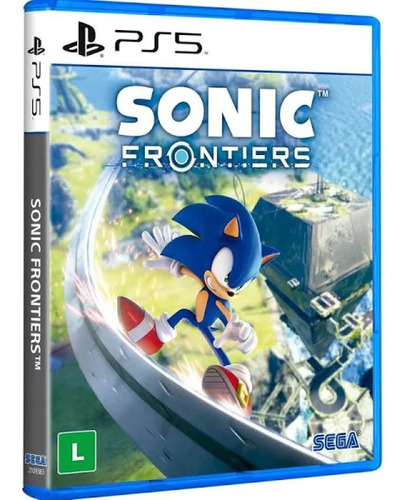 Juego multimedia físico Sonic Frontiers Ps5 Playstation Sega