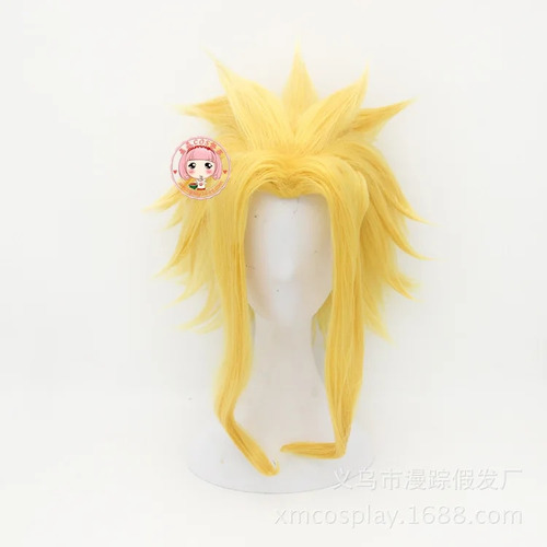 Peluca De Cosplay De Anime My Hero Academia All Might No Her