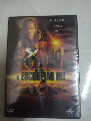 Dvd O Escorpião Rei - The Rock