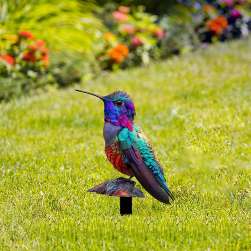 2d Colibrí Década De Jardín Decorativo Acrílico