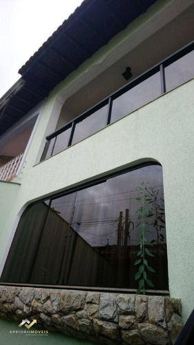 Imagem 8 de 19 de Sobrado Com 3 Dormitórios À Venda, 231 M² Por R$ 700.000 - Jardim Las Vegas - Santo André/sp - So1154