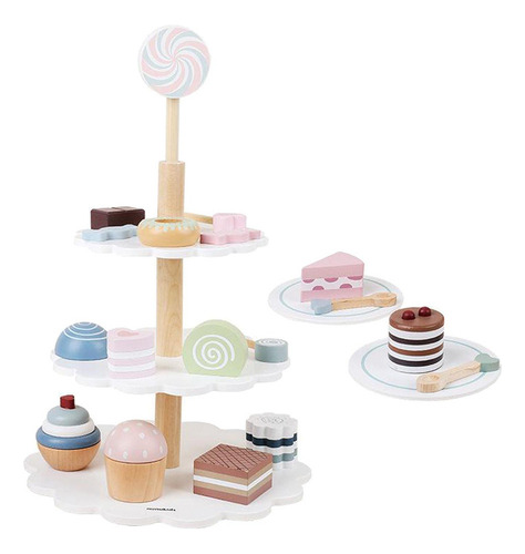A Juego De Comida For Niños Con Postre