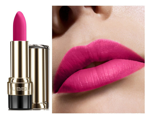 Labial Aterciopelado Mate  L'intense Lbel Color Fucsia