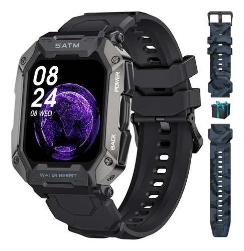 Relojes Inteligentes Lige Con Bluetooth, 5 Atm, Resistentes