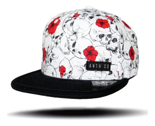 Boné Anth Co Aba Reta Original Branco Snapback Dmc Top 7684