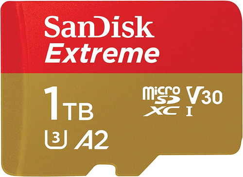 Tarjeta Microsd Sandisk, 1tb, Con Adaptador, Clase A2