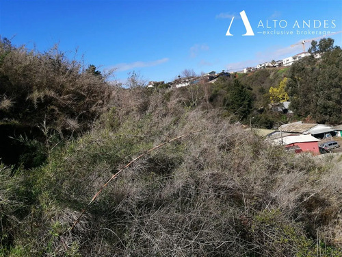 Sitio En Venta En Viña Del Mar Con Vista Panorámica De Viña