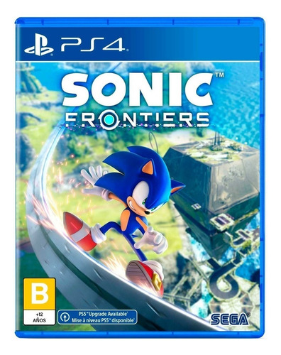 Sonic Frontiers  Standard Edition Sega Ps4 Físico