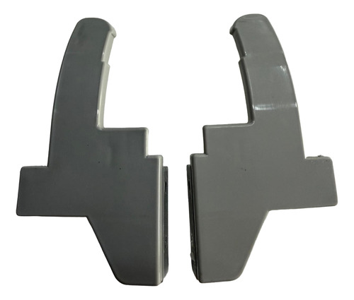 Soporte Respaldo Cocina Domec. Gris Curvo