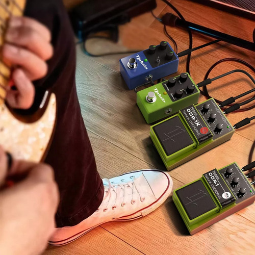 Pedal Efeito Natural Overdrive Guitarra Odr-mini 2 Nobels Cor Verde