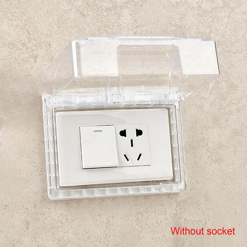 Toma De Corriente Impermeable Tipo 118 Con Tapa Transparente
