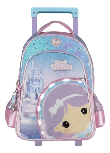 Mochila Carrito Cool Friends Castillo Con Luz 18 Lila Footy