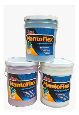 Manto Flex Blanco Pintura Impermeabilizante Galon
