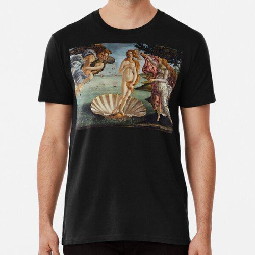 Remera Alta Resolución - Botticelli - El Nacimiento De Venus