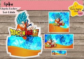 Kit Imprimible Goku | MercadoLibre ????