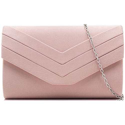 Milisente Evening Bag For Women, Suede Envelope Lsk3n