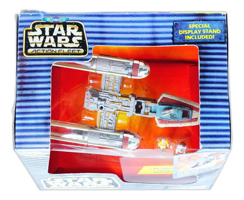 Star Wars Micro Machines Action Fleet Y Wing Starfighter Red