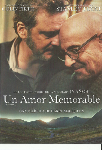 Un Amor Memorable | Dvd Colin Firth Película Nueva