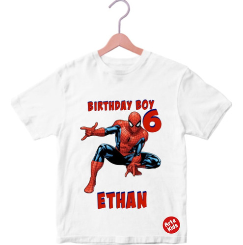 Polo Spiderman Cumpleaños