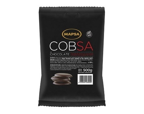 Chocolate Cobertura Mapsa X 500gr Sin Tacc