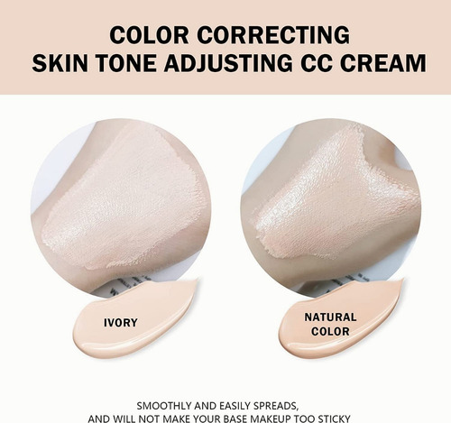 Skin Tone Adjusting Cc Cream Spf 50, Cosméticos Cc Cream
