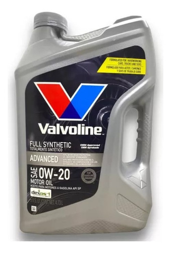 Valvoline Advanced Full Synthetic Sae 0w20