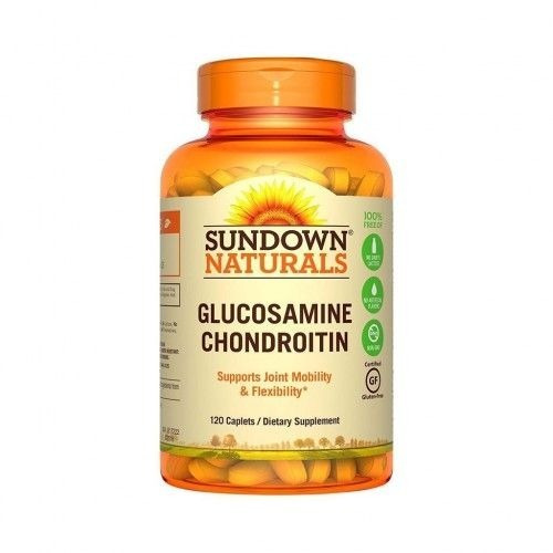 Glucosamina condroitina MSM 120 cápsulas Sundown Naturals