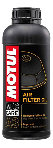 Óleo Limpador De Filtro De Ar Motul Mc Care A3 1l