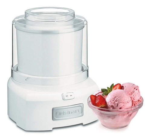 Sorveteira Cuisinart Ice-21p1 Branca 110v Frequência 60hz