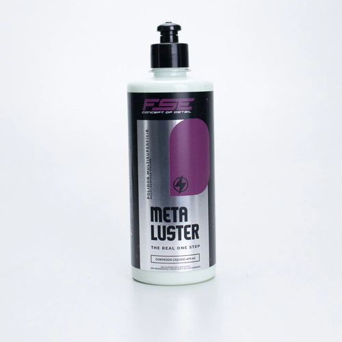 Kit Meta Luster Composto Polidor Multiuso 473ml Fse +flanela