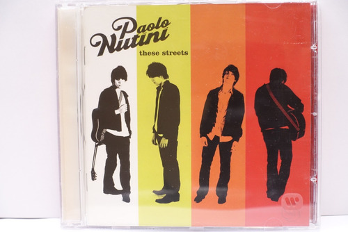 Cd Paolo Nutini These Streets 2006 Atlantic Made In Uk