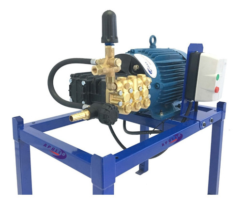 Hidrolavadora Industrial 7.5hp 3200psi Dos Salidas En Rack