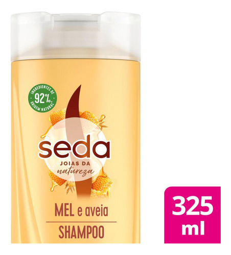  Shampoo Mel e Óleos Antiquebra Seda 325ml