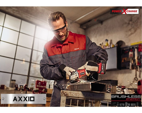 Amoladora Angular Inalambrica Einhell Axxio 18v Sin Carbones