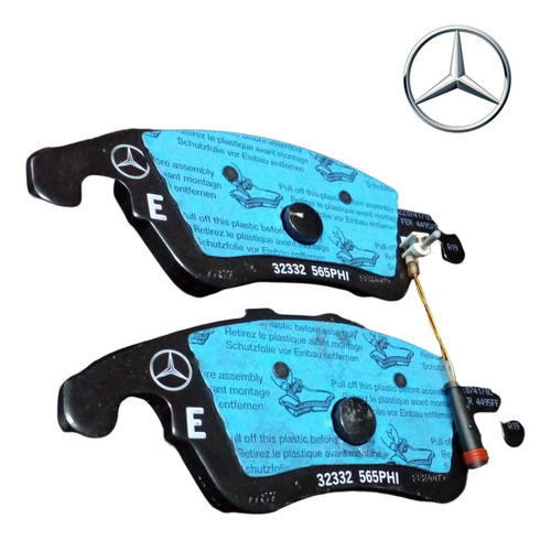 Imagen 3 de 10 de Pastillas Frenos Delanteras Mercedes C300 C350 W204 Original