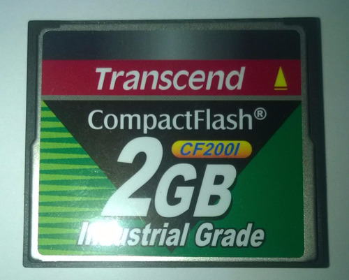 Cartão De Memória Compactflash Cf Transcend 2gb 200x Industr