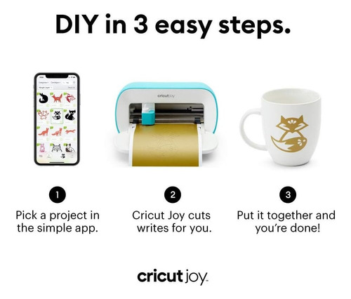 Set Cricut Joy Mini Plotter Corte Compacto Para Manualidades