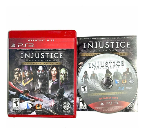 Injustice God Among Us Ultimate - Juego Físico Playstation 3