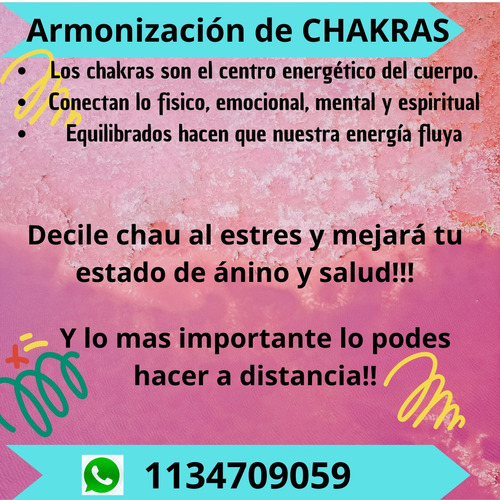 Armonización De Chakras A Distancia