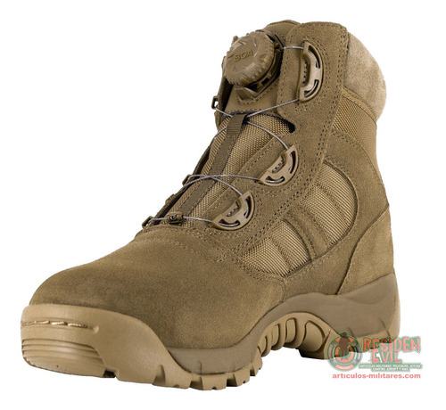 Imagen 9 de 10 de Botas Trabajo Hombre Táctica Militares Boa System 6.0 Coyote
