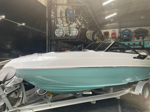 Lancha Fibra Fort 212 Motor Mercury 115 Hp 4 Tiempos Trailer